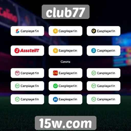 Exploração das opções de pagamento no Club77